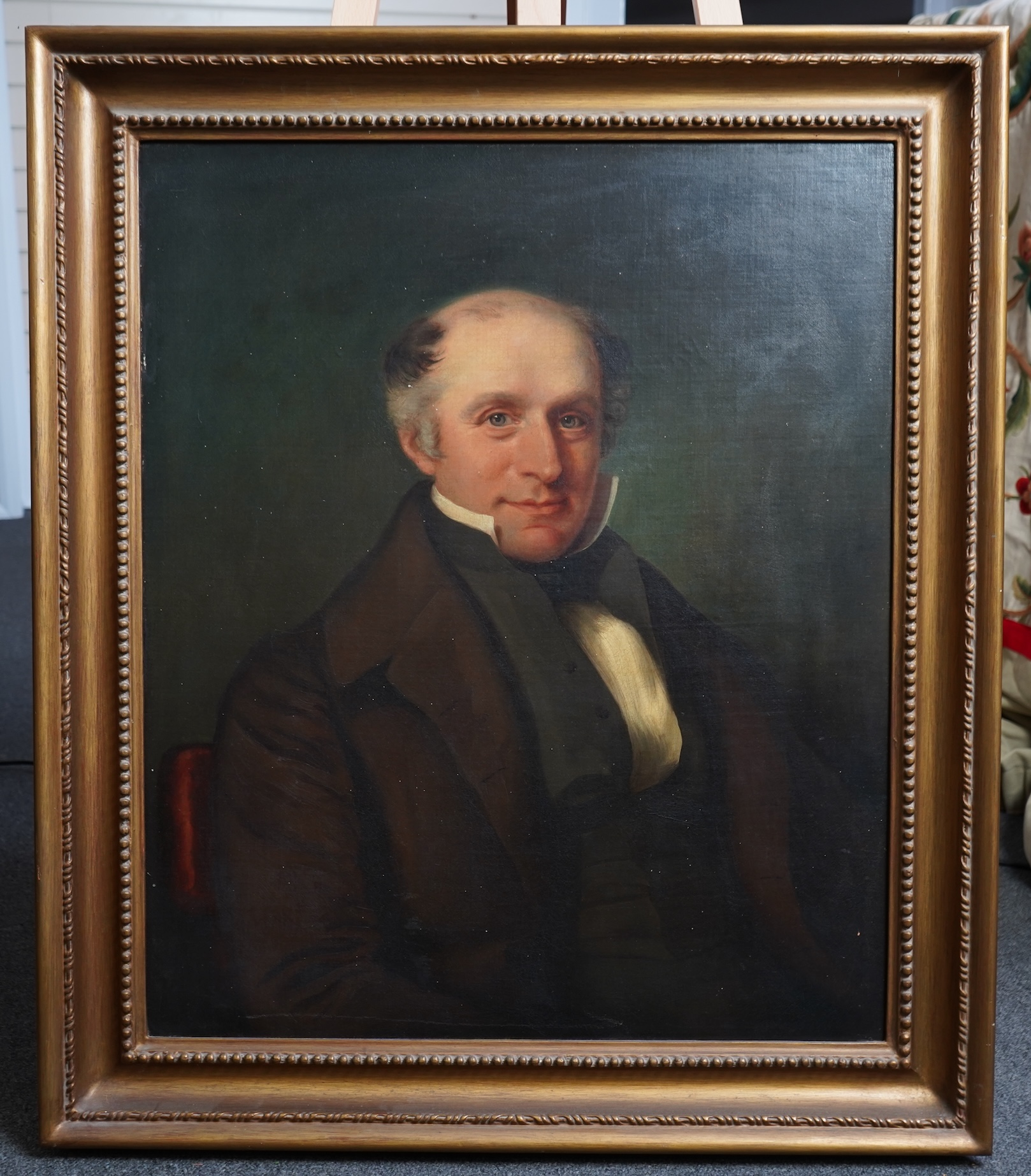 William Scott, 19th century, A portrait of a gentleman from the Bickersteth family